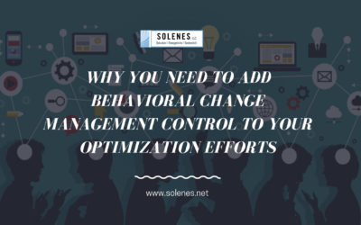 Why you need to add Behavioral Change Management Control to your optimization efforts